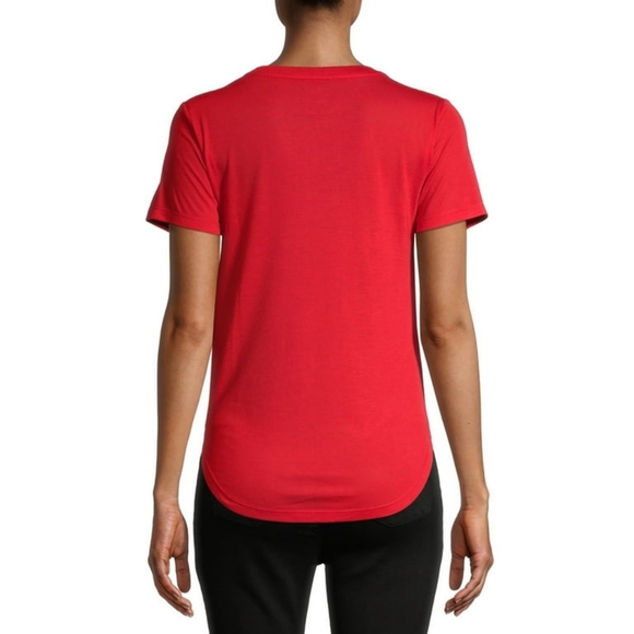 Disney Juniors Red Short Sleeve Mickey Mouse Graphic T-Shirt Size Small (3/5) - Picture 10 of 12